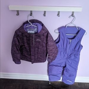 Columbia winter set for toddler girl
